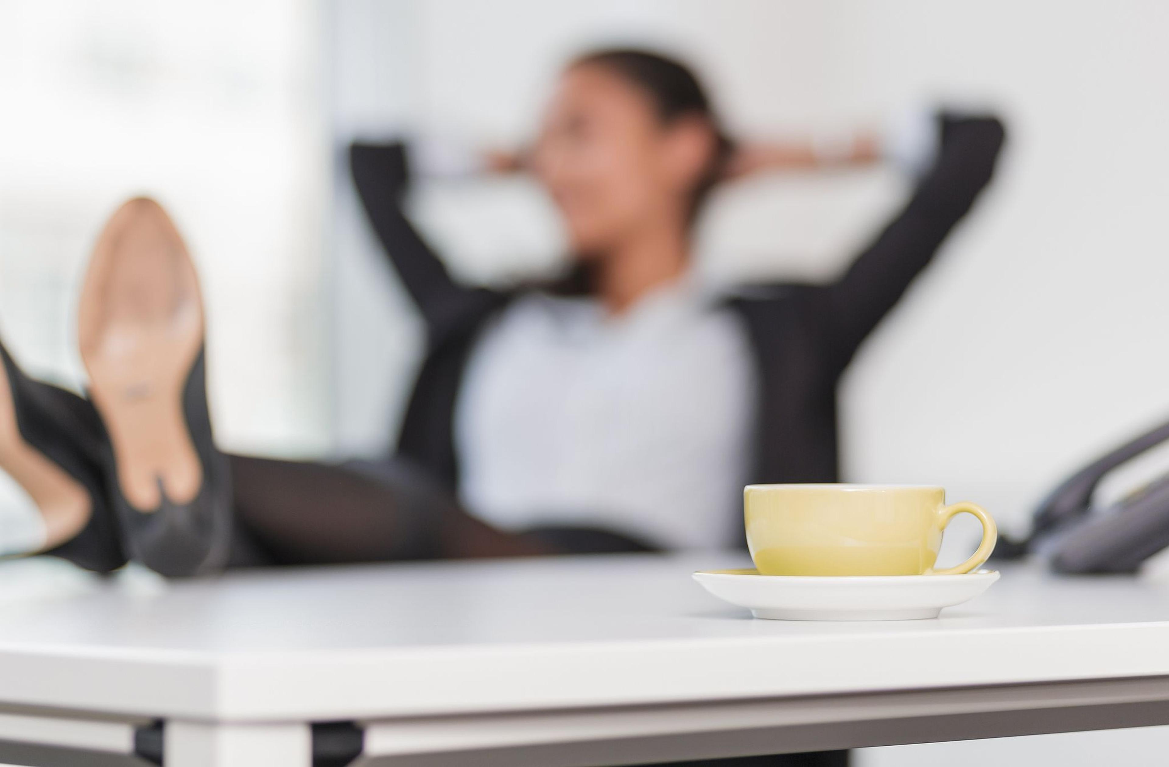 Tasse Kaffee gefällig? Schon eine kleine Belohnung ist eine gute Motivation.