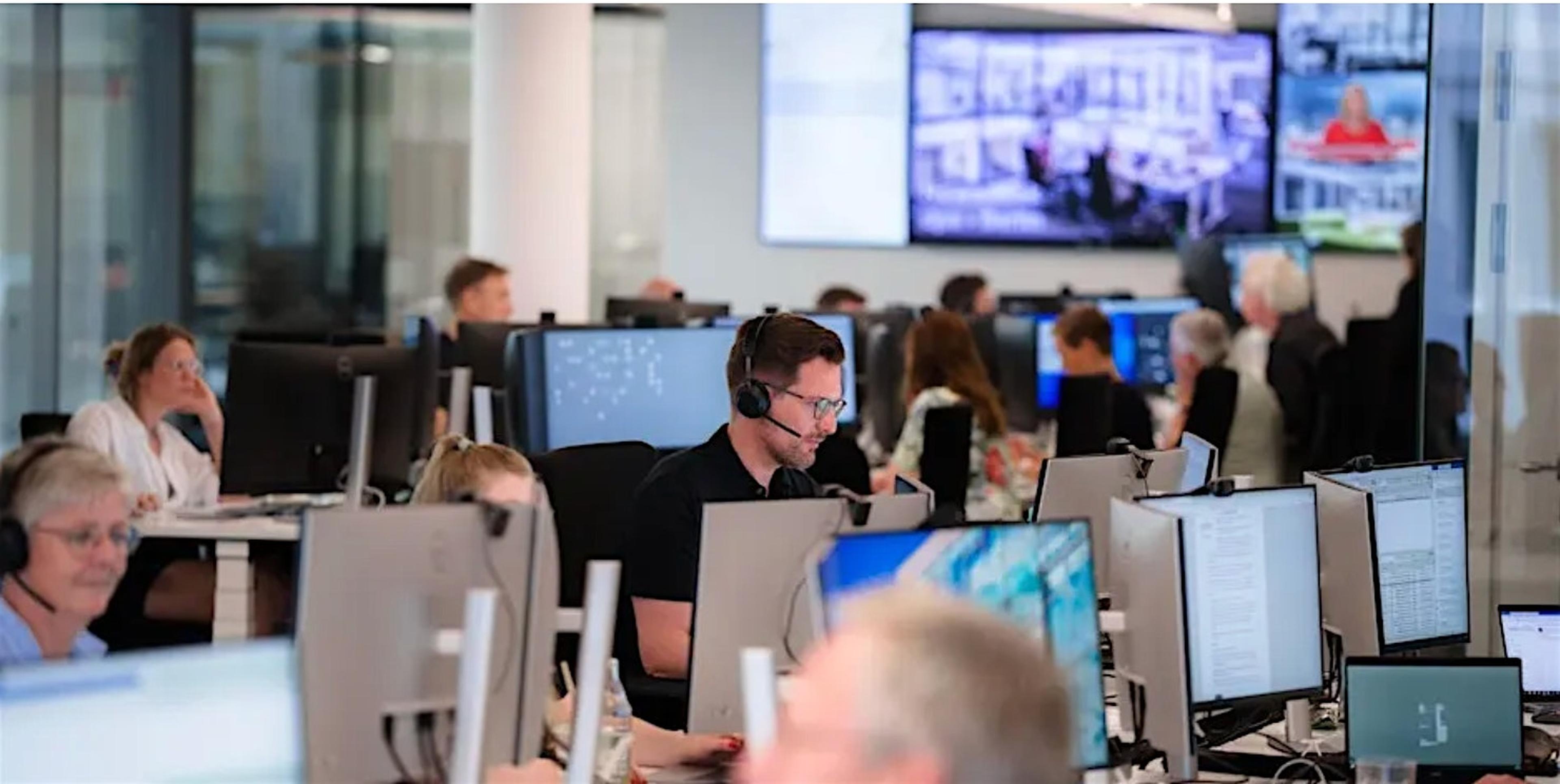 Medientraining für Presseverantwortliche im TV-Studio der dpa