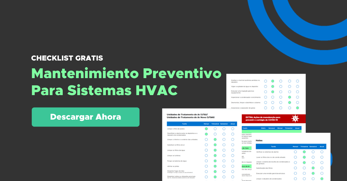 Checklist Mantenimiento Preventivo para climatización (HVAC) grátis