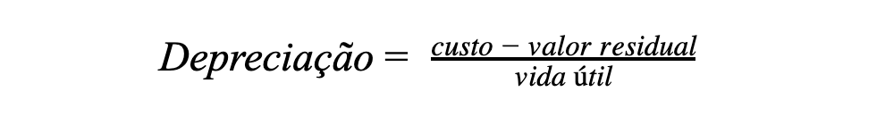 Calcular depreciação