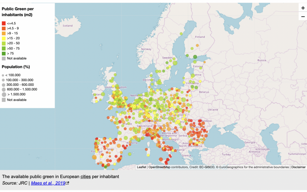 areas verdes europa | green spaces in europe