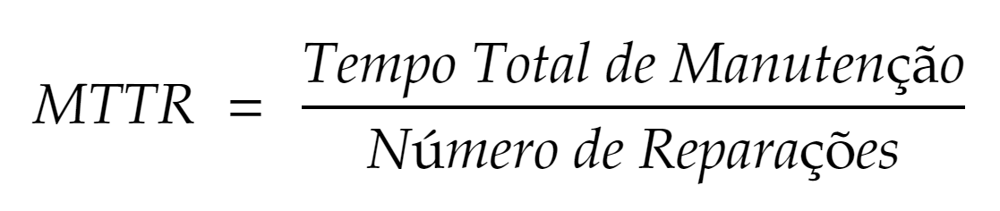Fórmula MTTR