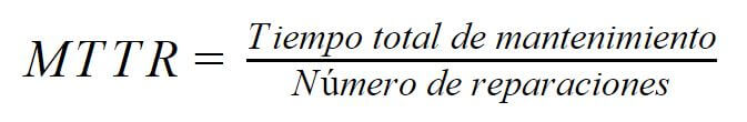 MTTR formula