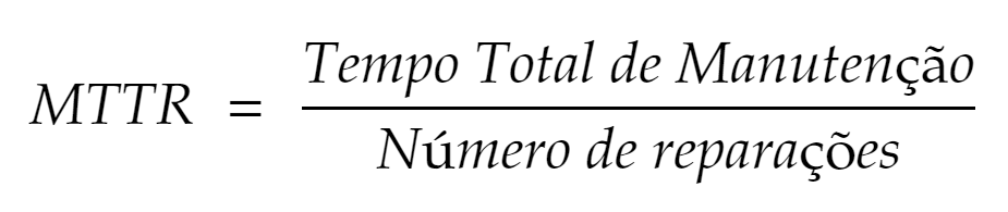 Fórmula MTTR