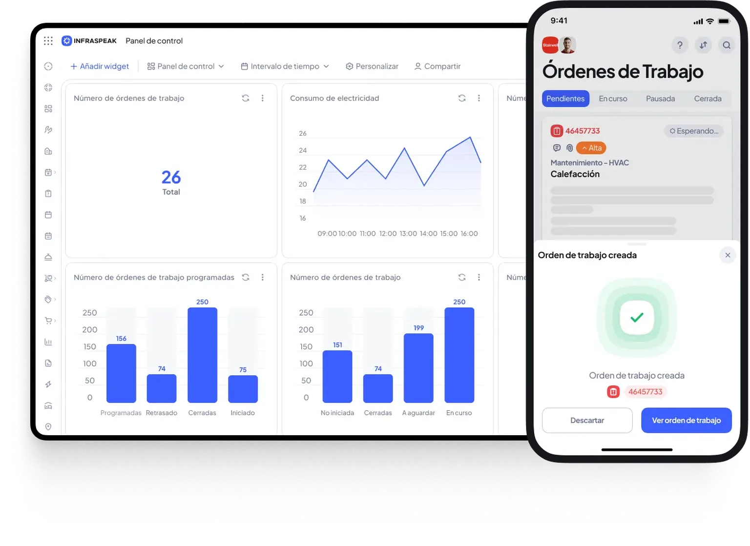 Maps dashboard - Infraspeak