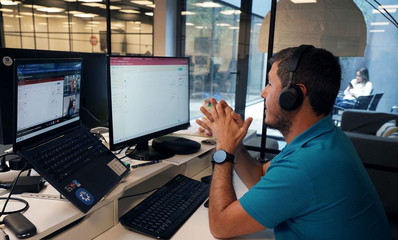 Infraspeak team at the Porto office