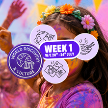 Week 1 Activity Schedule: World Discovery event image