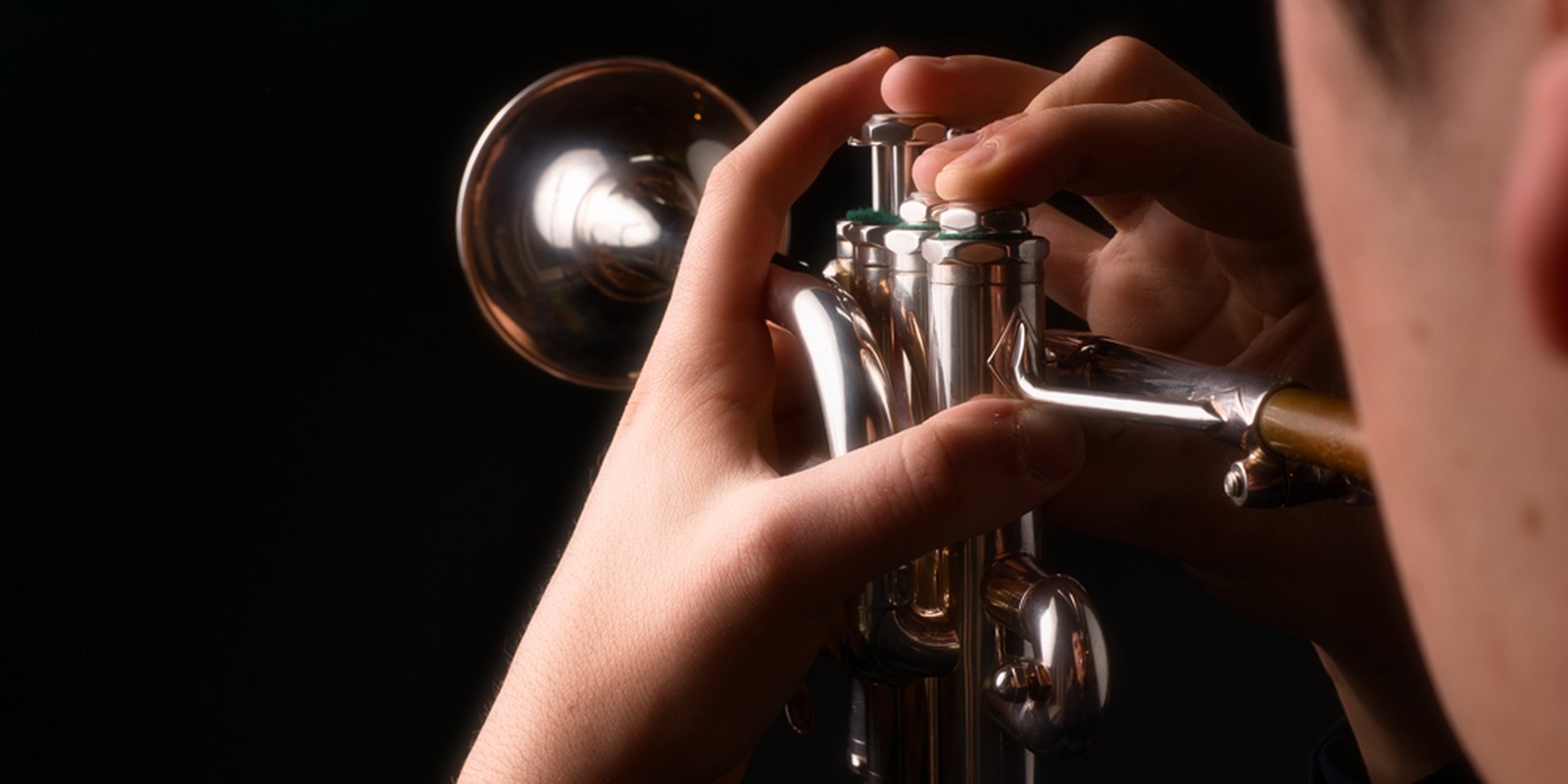 Piccolo-Trompete im Einsatz