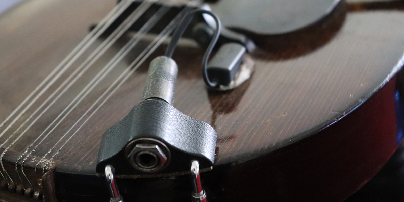 Mandoline mit Transducer