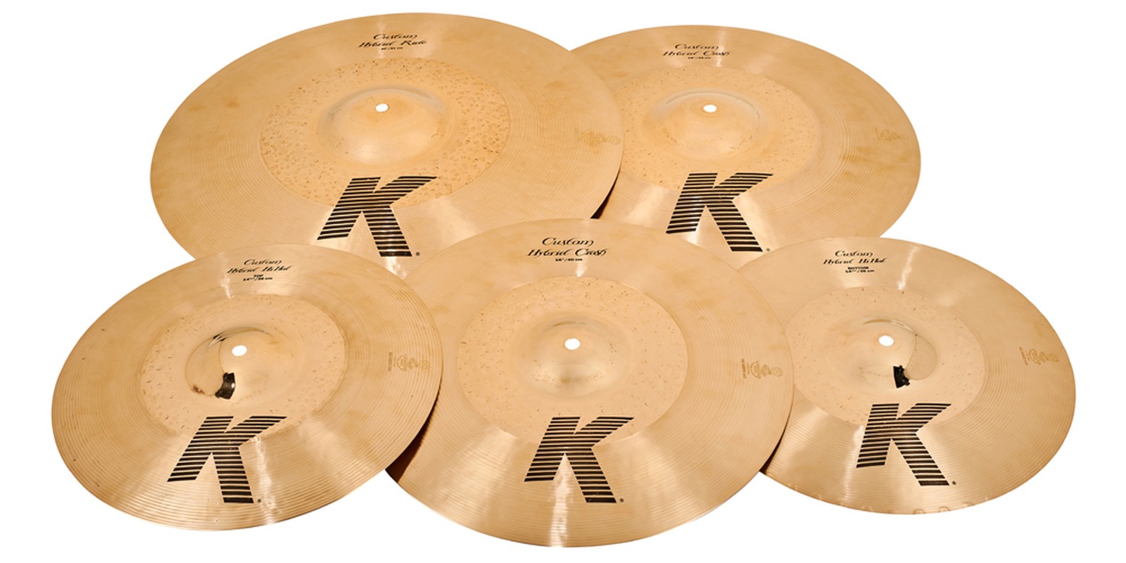 Zildjian K Custom Hybrid Cymbal Pack