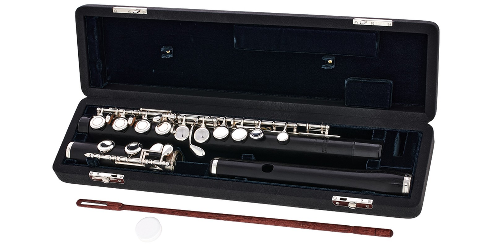 Querflöte aus Holz im Koffer