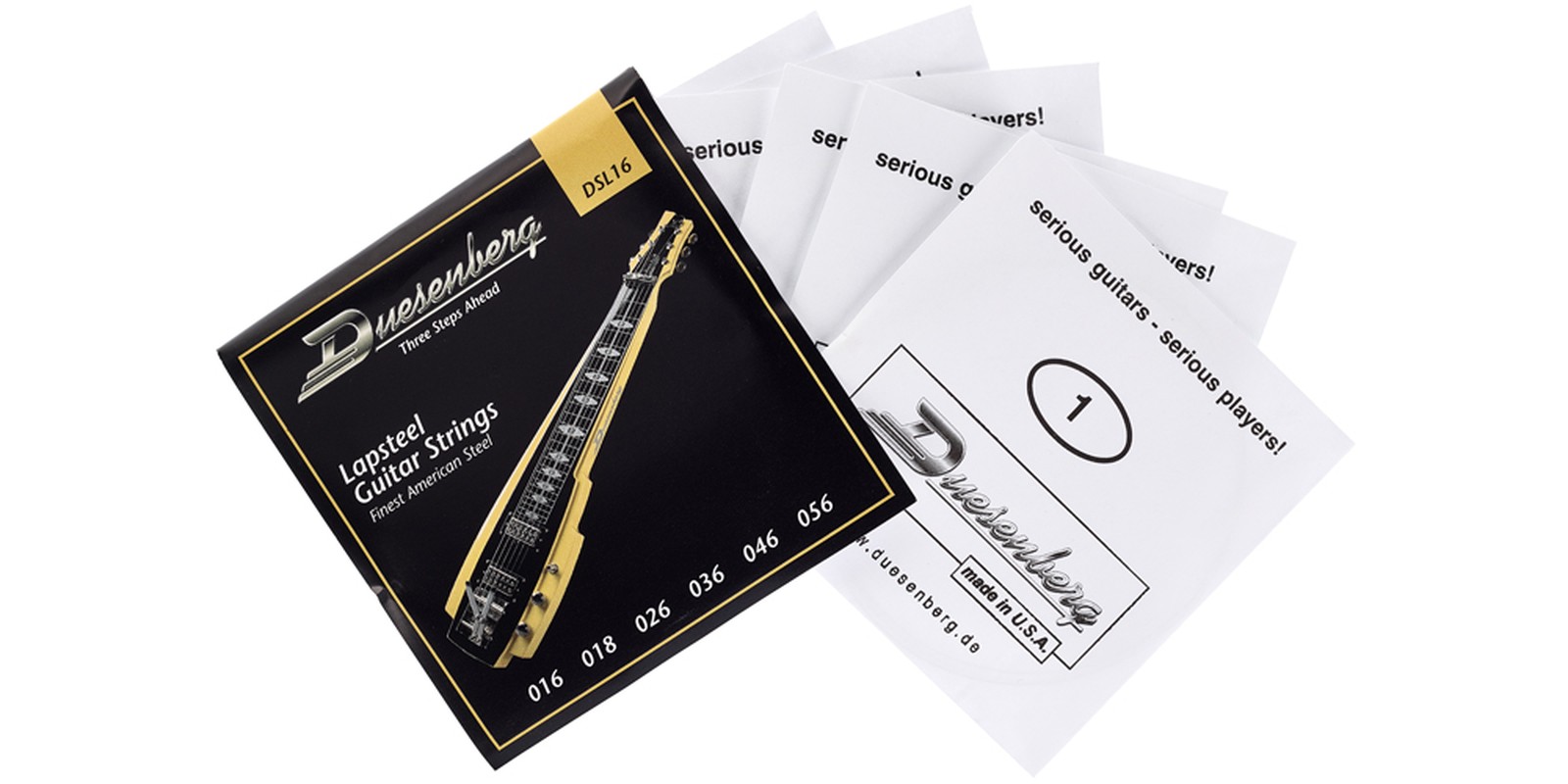 Duesenberg DSL16 Lap Steel String Set