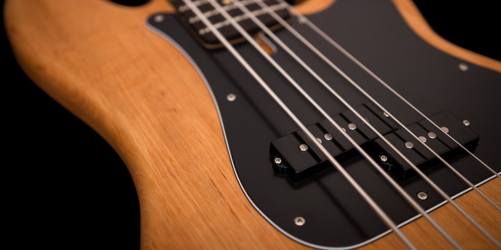 Tonabnehmer eines fünfsaitigen P-Basses