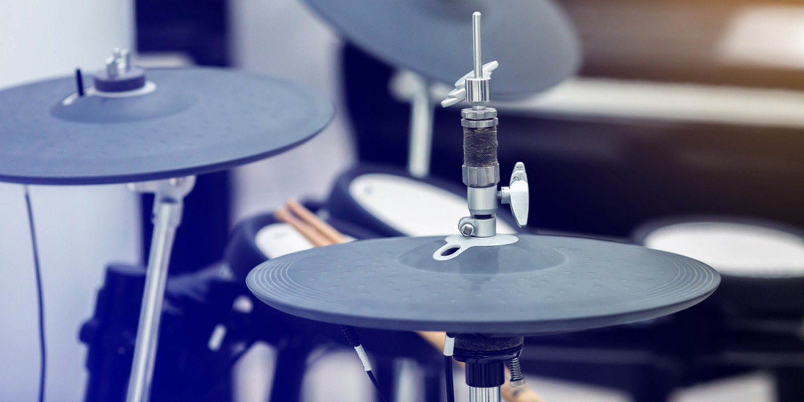 Hi-Hat Pad am E-Drumset