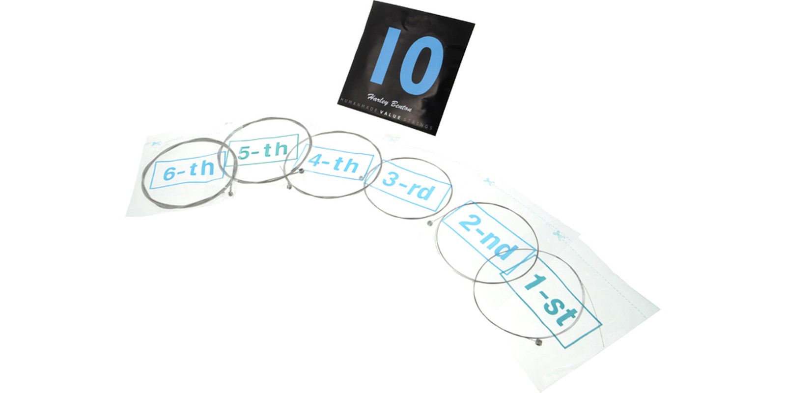 Harley Benton Valuestrings 010 Saiten für E-Gitarre