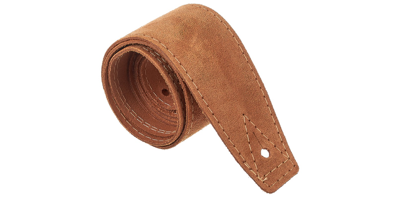 Harley Benton Gitarrengurt Wildleder braun