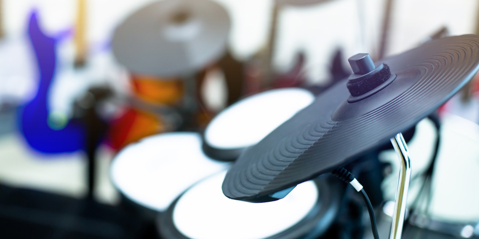 Cymbal Pad am E-Drumset