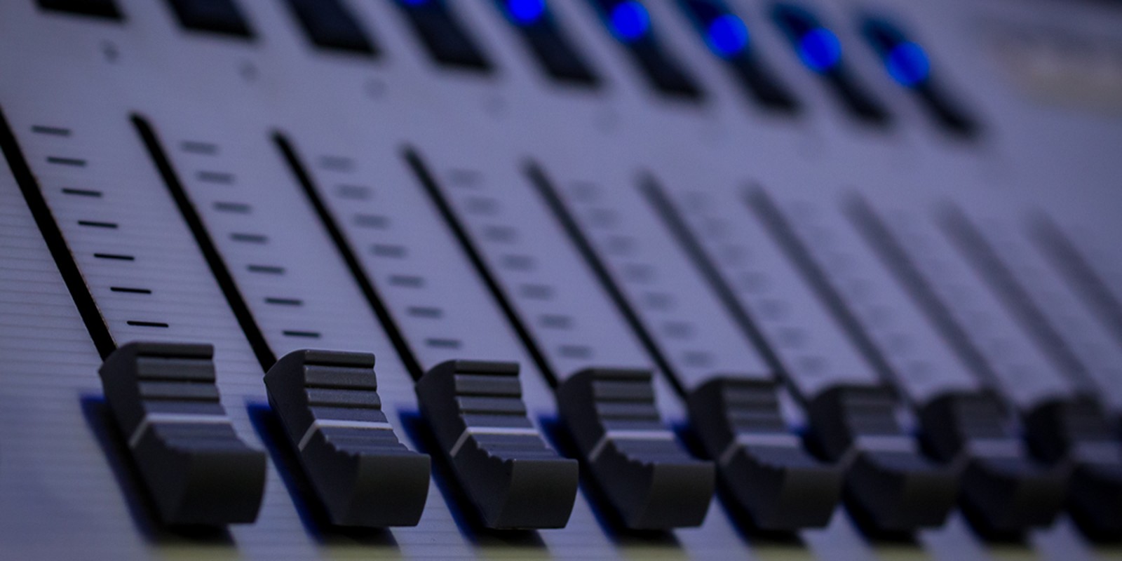 Fader eines Kompakt-Lichtsteuergerätes