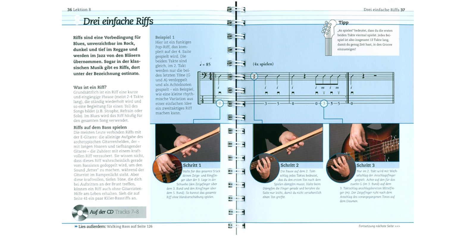 Auszug aus dem Buch "Bass - Der Komplettkurs"
