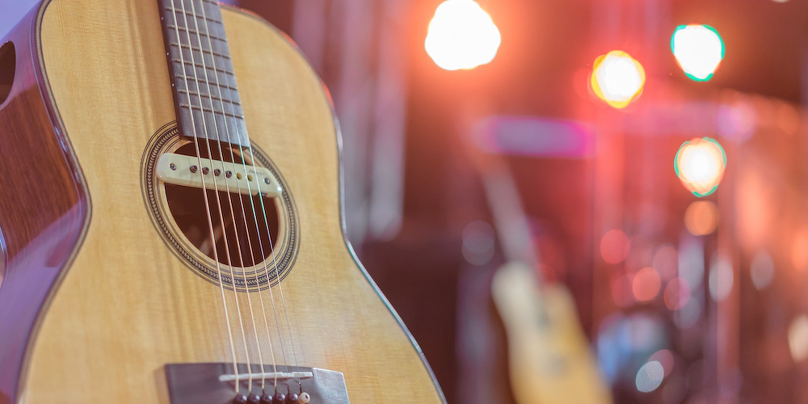 Schalllochtonabnehmer für Westerngitarre