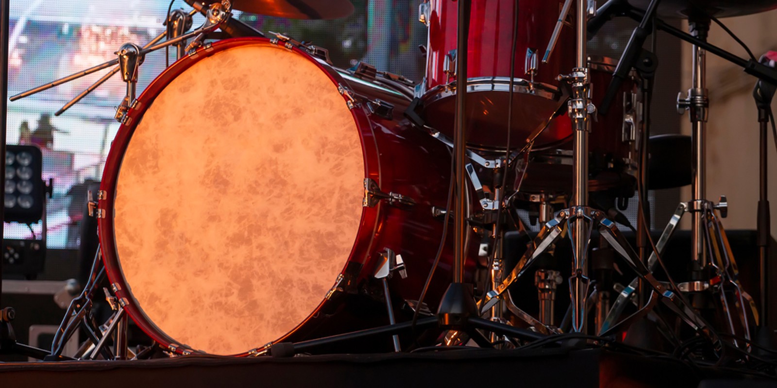 24" Bassdrum im Naturholz-Finish