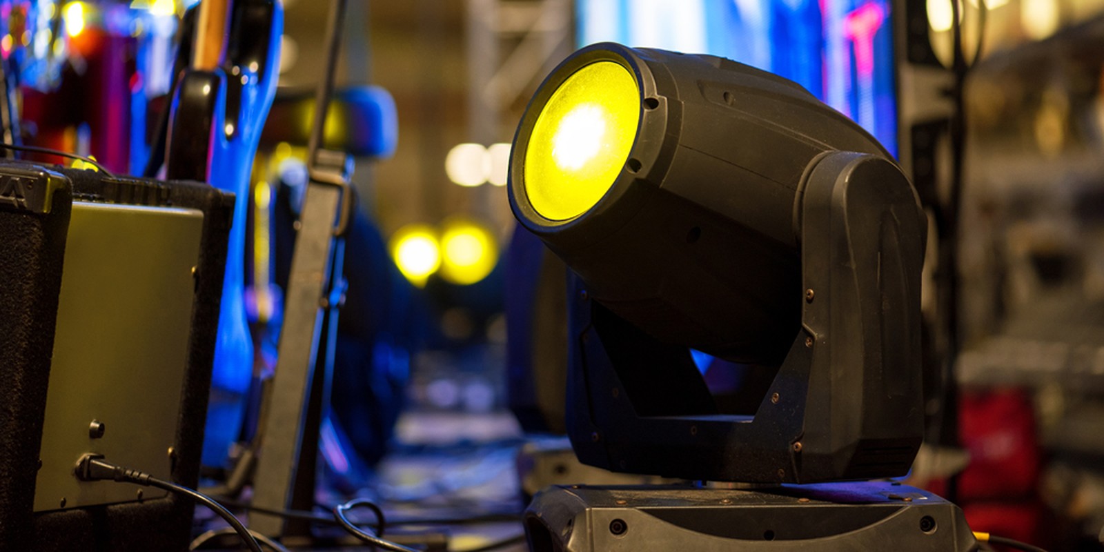 Moving Heads auf der Bühne