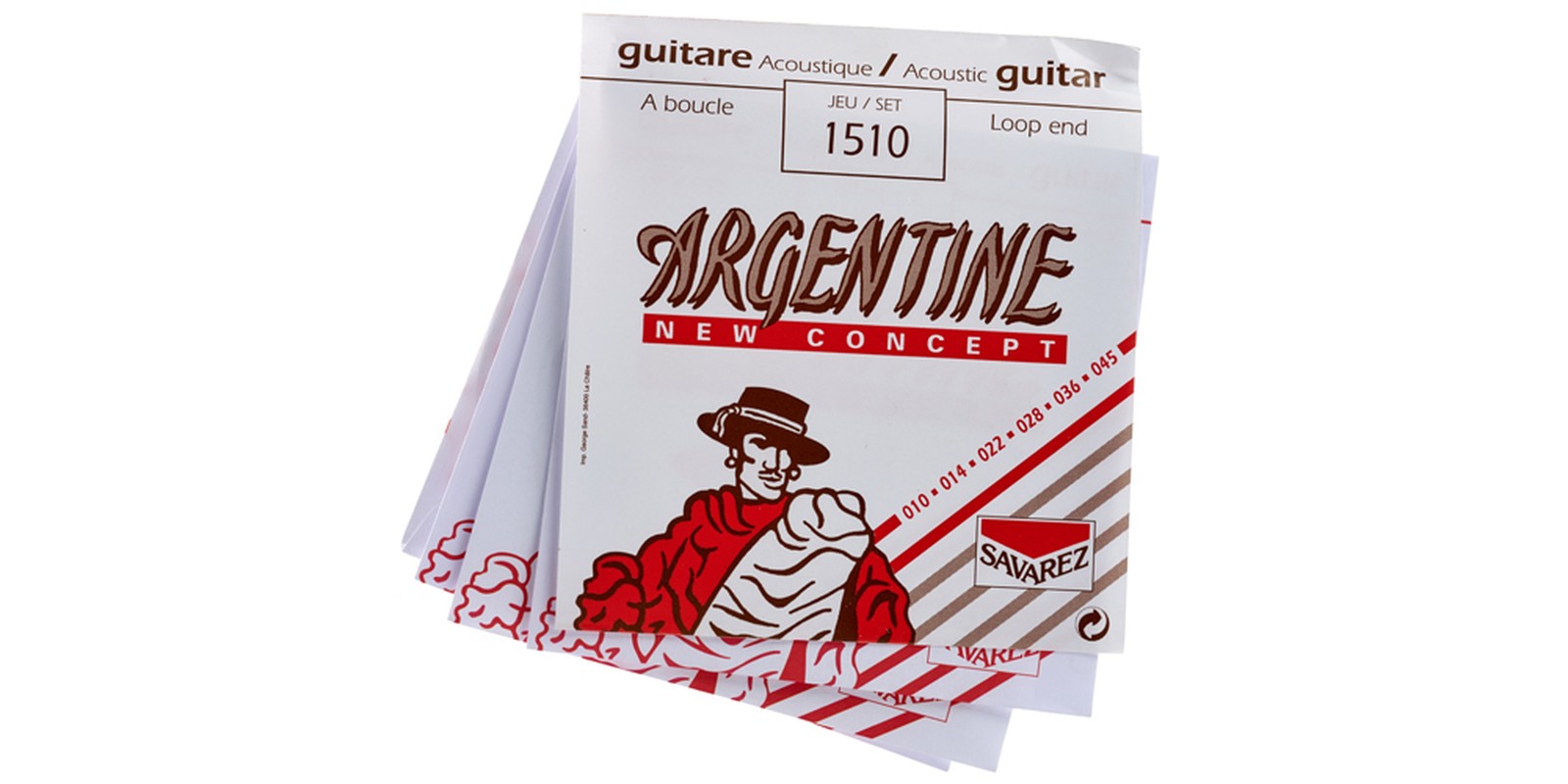 Savarez Argentine 1510 Saiten für Westerngitarre