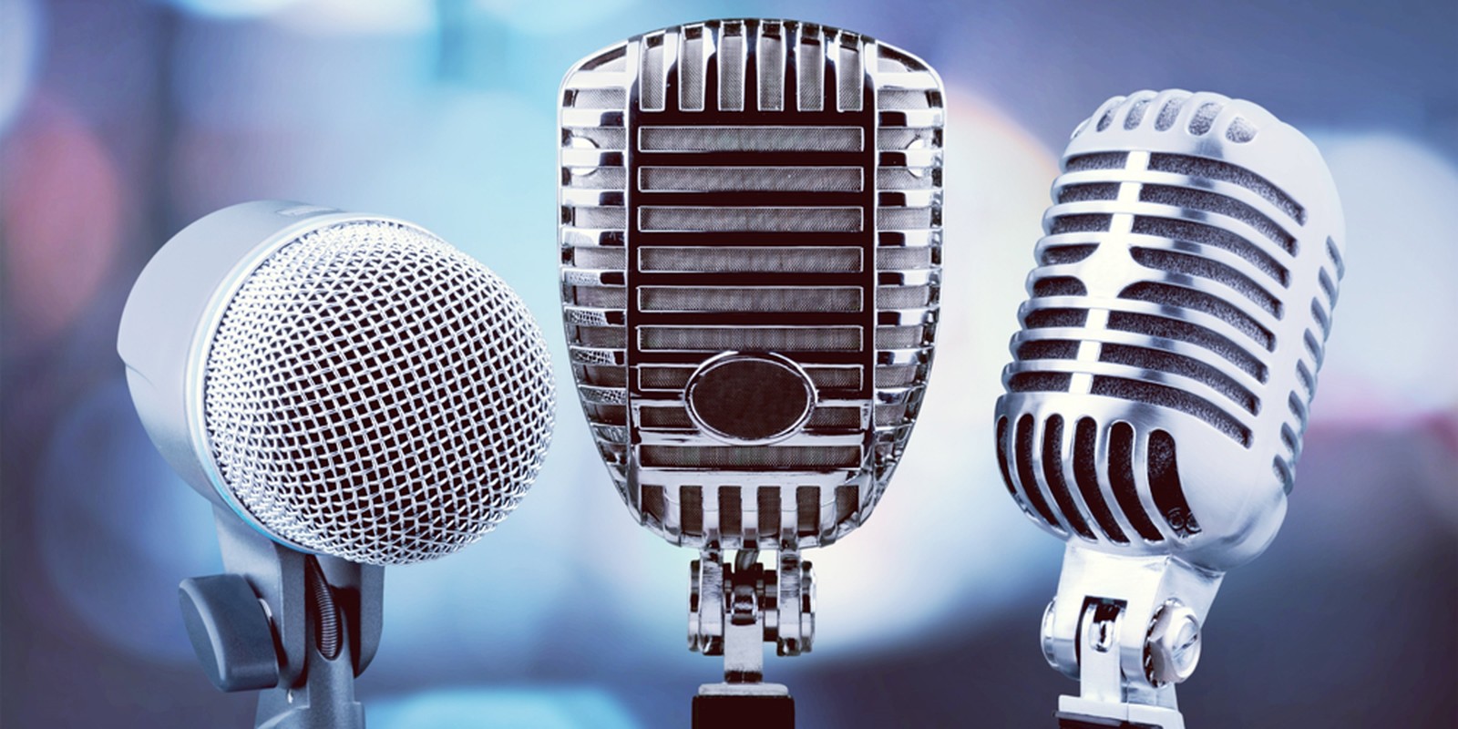 Verschiedene Mikrofontypen