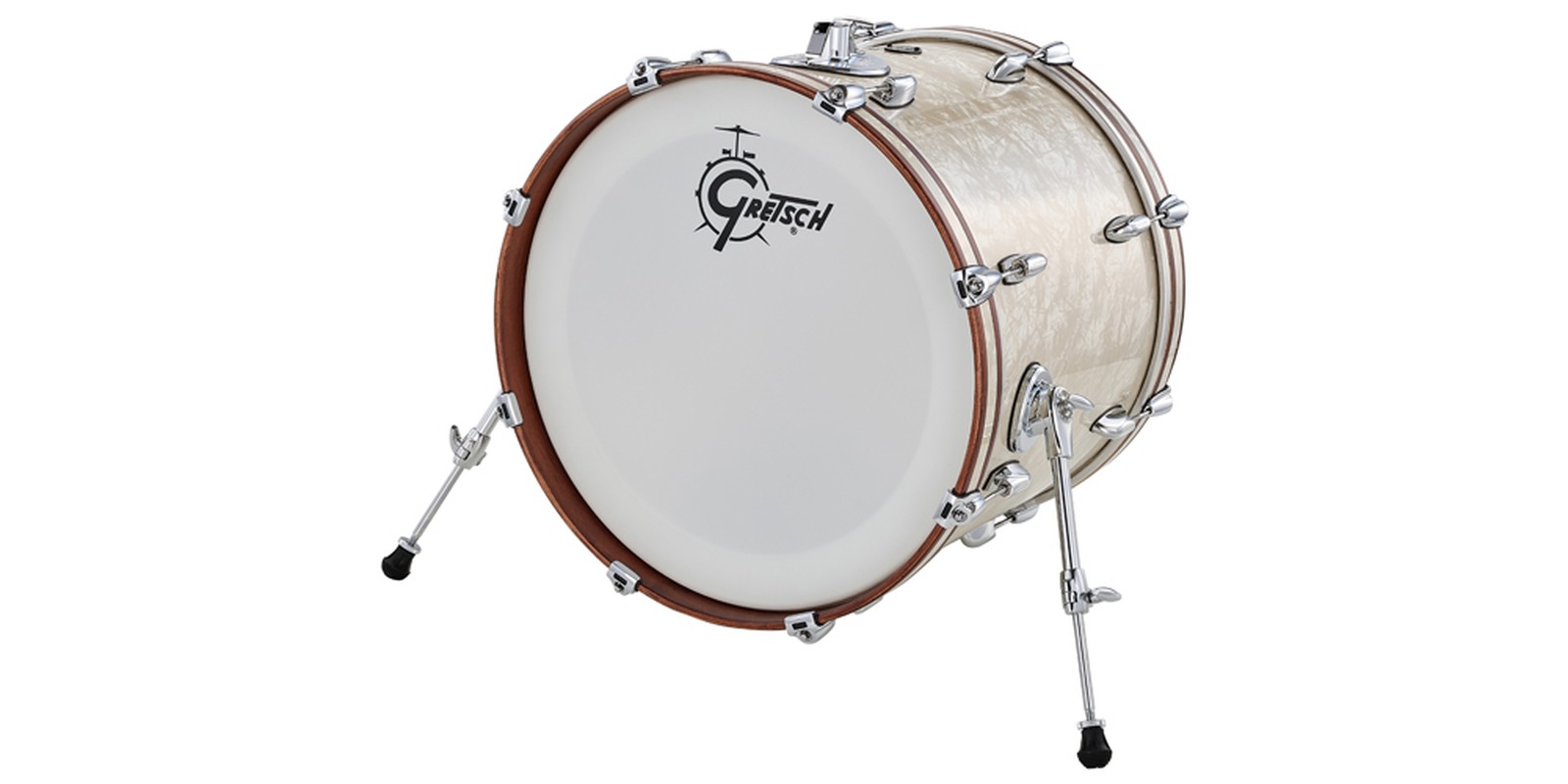 Gretsch 20"x16" Renown Maple Bass Drum Vintage Pearl