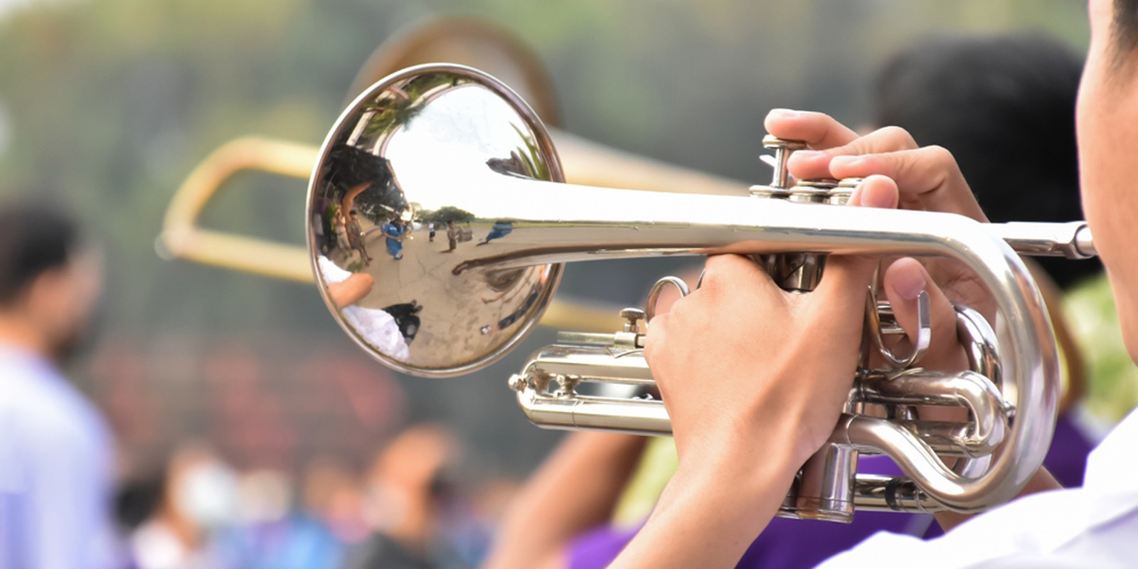 Eb-Kornett im Einsatz