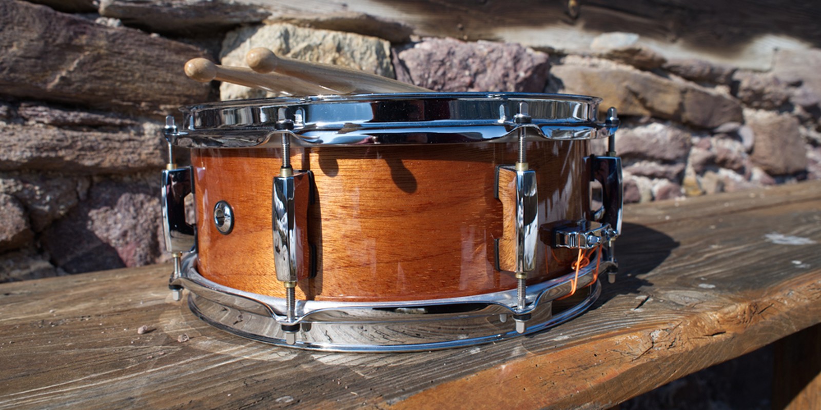 12" Snaredrum mit Holzkessel