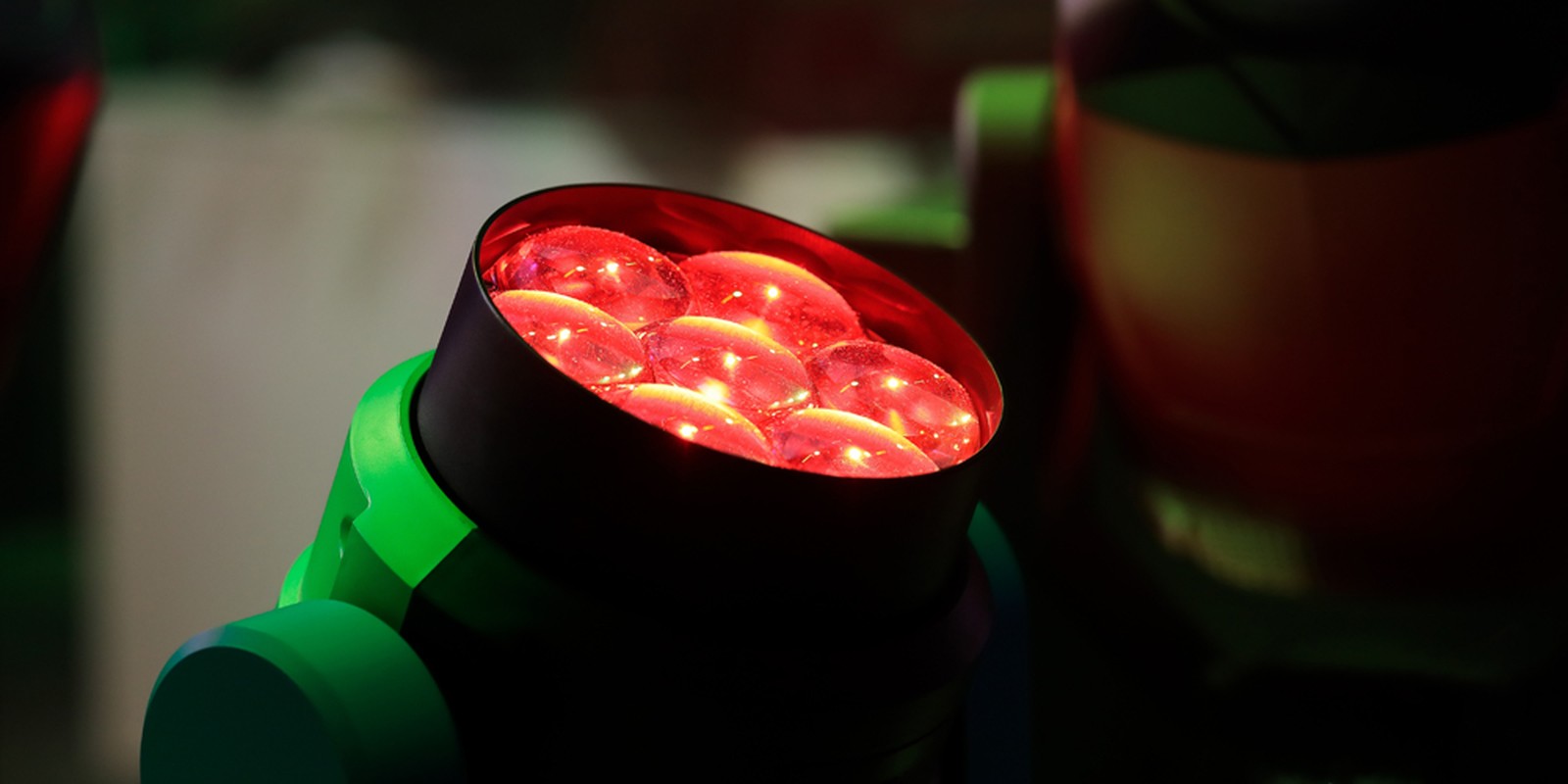 Akkubetriebener LED-Scheinwerfer