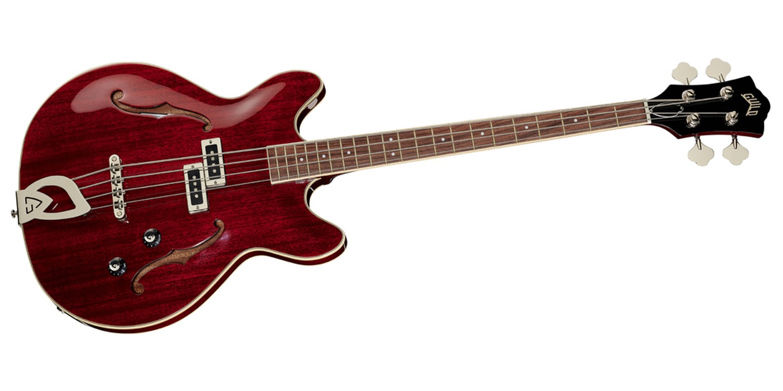 Guild Starfire I Bass Cherry Red Halbakustikbass
