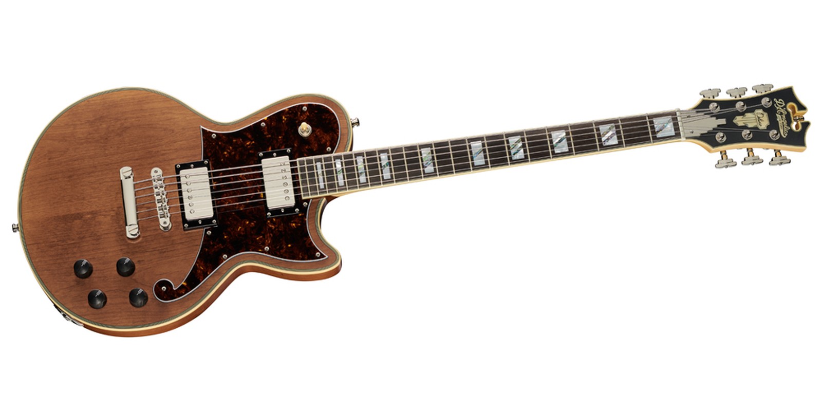 DAngelico DLX Atlantic Baritone Walnut