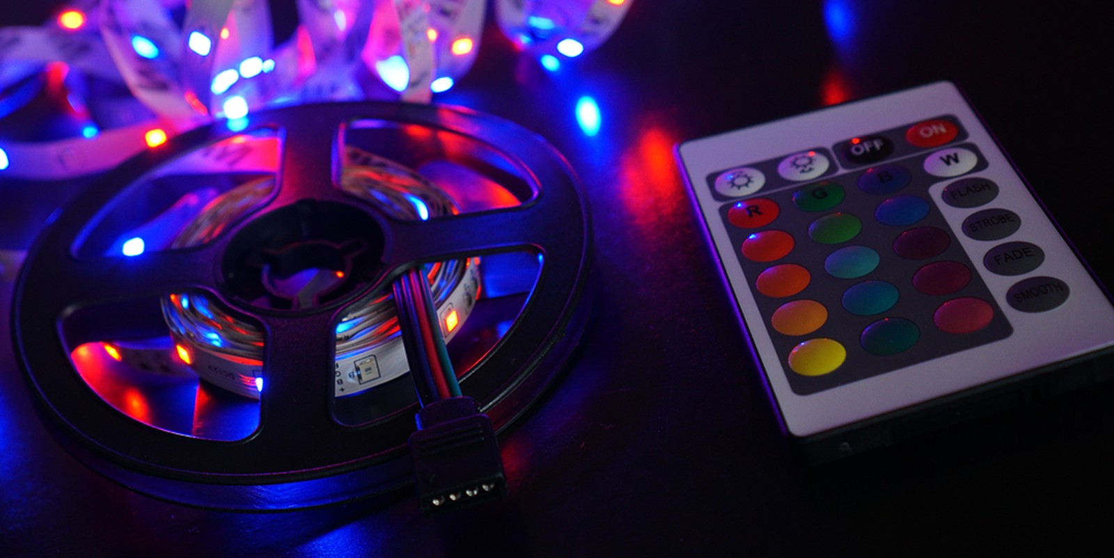 Fernbedienung für LED-Scheinwerfer