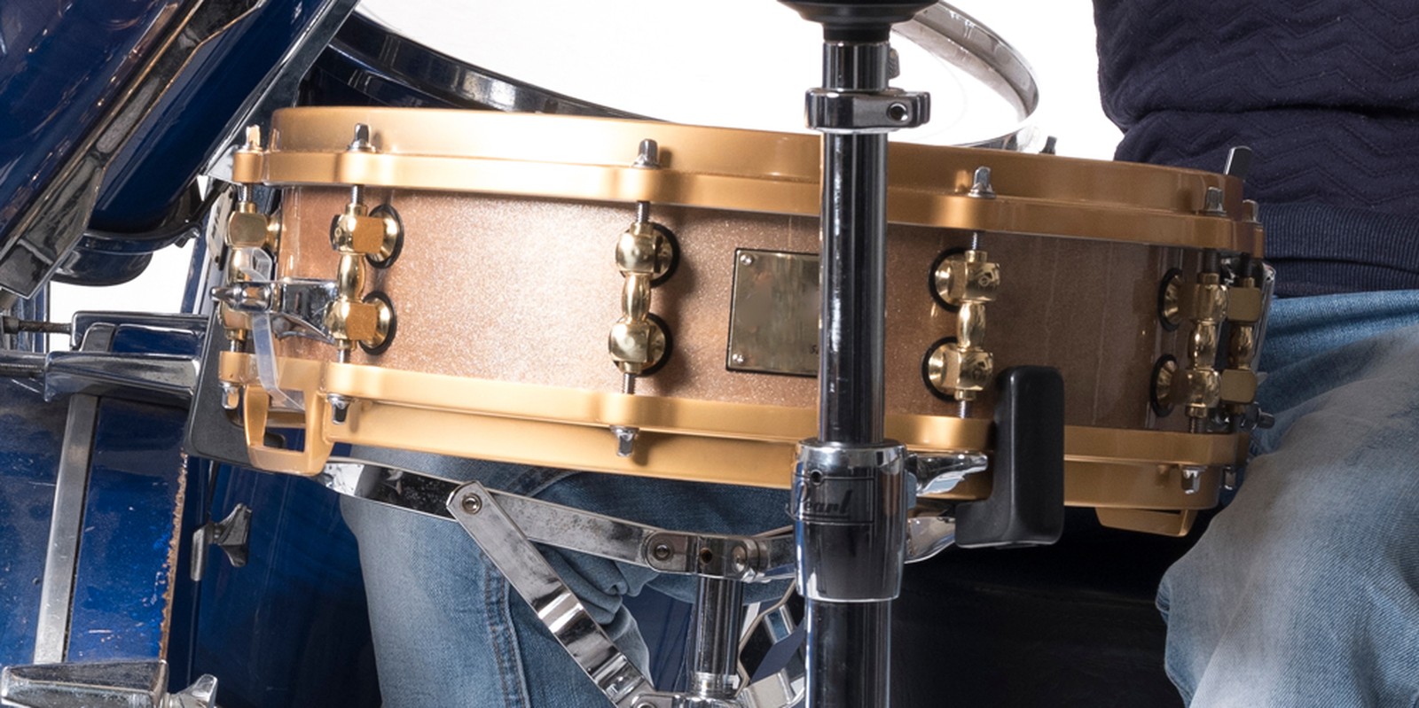 Signature Bronze Snare mit Gussreifen