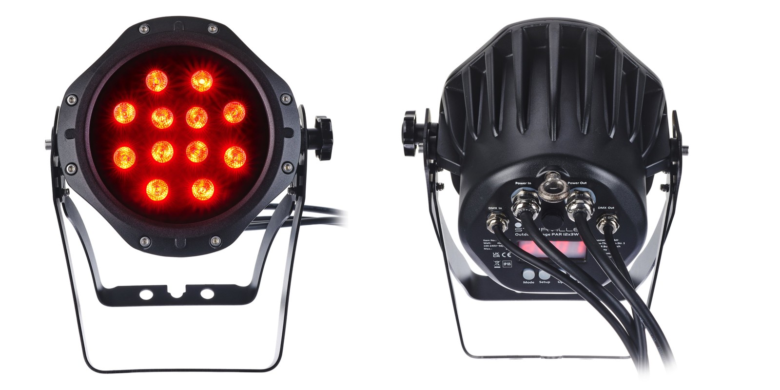 Stairville Outdoor Stage Par 12x3W Tri