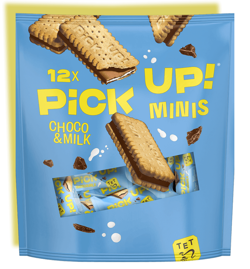 PiCK UP! minis Choco&Milk Knackig & cremig