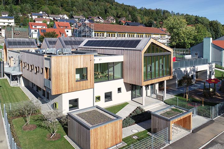 Geiger Holzystembau müllerblaustein KiTa Albstadt-Laufen