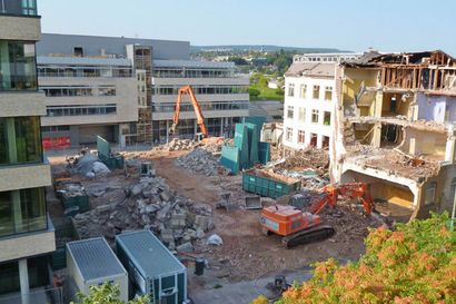 Rückbau Hildagymnasium Pforzheim