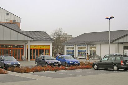 Geiger Projektentwicklung Fachmarktzentrum Giengen Parkplatz Fristo und Plus