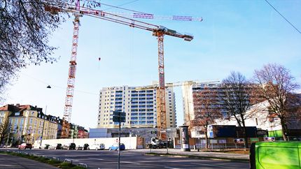Geiger Hoch- und Tiefbau Gollierstraße 4 München Baustellenkräne