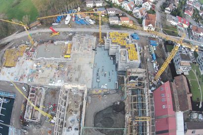 Geiger Hoch- und Tiefbau Bodan-Werft Kressbronn 2. Bauabschnitt