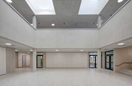 Aula der Tannbergschule.
