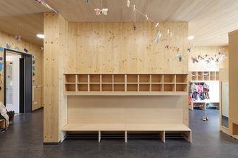Kindergarten Mögglingen Gardarobe.