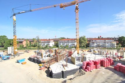 Geiger Hoch- und Tiefbau Gleisharfe München-Neuaubing Baustelle