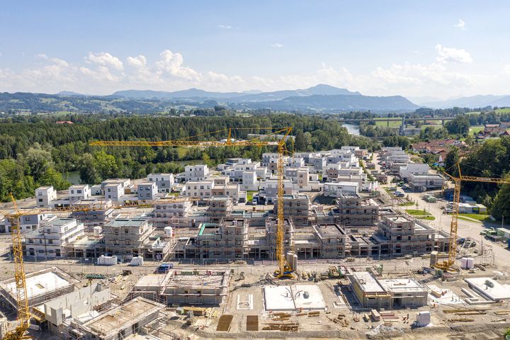 Geiger Hoch- und Tiefbau Am Illerbogen Daheim Baustelle