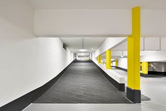 Geiger Bauwerksanierung Tiefgarage Ulm Stützen fertig Rampe