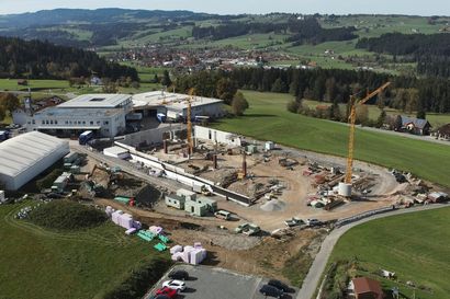 Geiger Hoch- und Tiefbau Hallenbauarbeiten Simmerberg