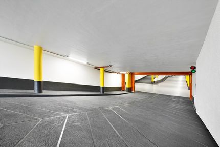 Geiger Bauwerksanierung Tiefgarage Ulm Stützen Baustelle